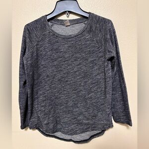 Old Navy Charcoal Gray Lightweight Sweatshirt